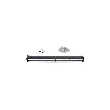 Commscope U/UTP FLAT SINGLE-ROW MODULAR, PANEL (MGS400/500/600) 24 PORT, 760118323 425075